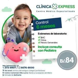 Control pediatrico 6 meses