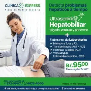 Ultrasonido Hepatobiliar para hígado, vesícula y páncreas
