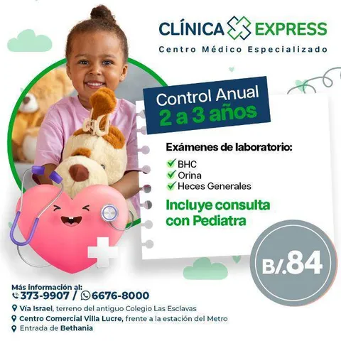 Control 2 a 3 Años