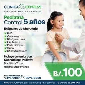 Control Pediatrico 5 años