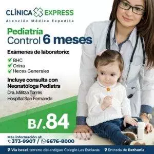 Control pediatrico 6 meses
